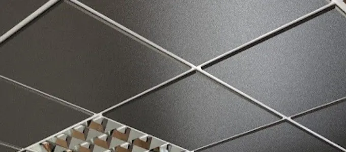 Потолочные плиты из минерального волокна